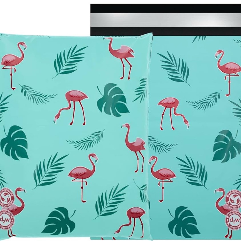 Polymailers (25) Flamingos 10x13”